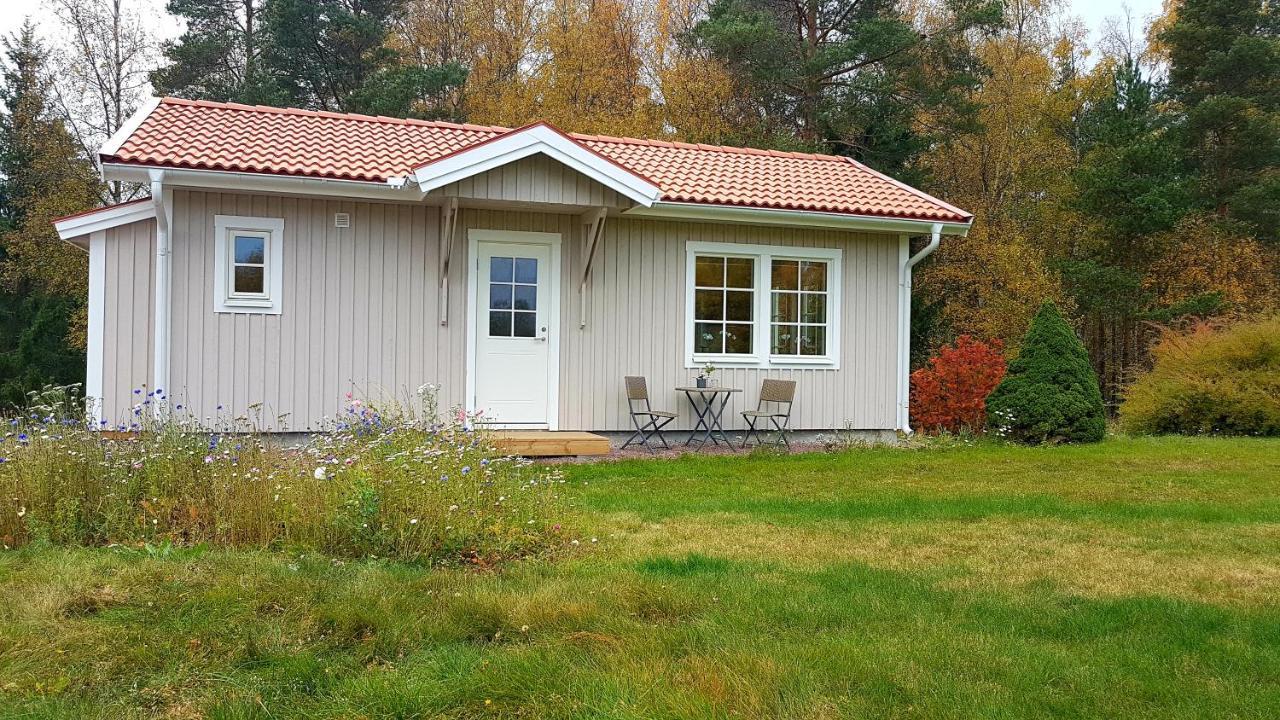 Nybyggd Stuga Intill Skogsbrynet - New Built Cottage Next To The Cowberry Forest ムーラ エクステリア 写真